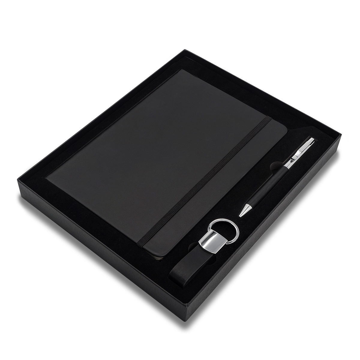 R02323.02.O - Zestaw upominkowy Nebraska, czarny 