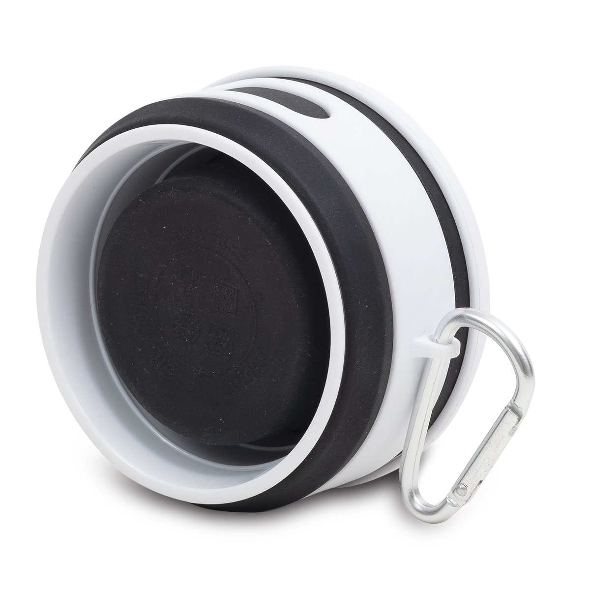 R08258.02 - Kubek silikonowy Flexi 350 ml, czarny 