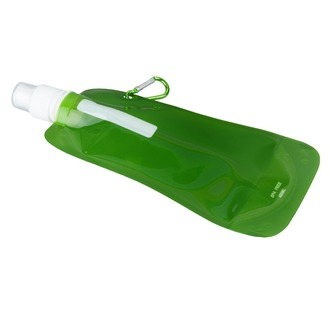 R08331 - Składany bidon Extra Flat 480 ml, zielony 