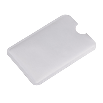 R50169 - Etui na kartę zbliżeniową RFID Shield, srebrny 