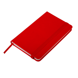 R64225 - Notatnik 90x140/80k kratka Zamora, czerwony 