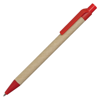 R73387 - Długopis Mixy, czerwony/brązowy 