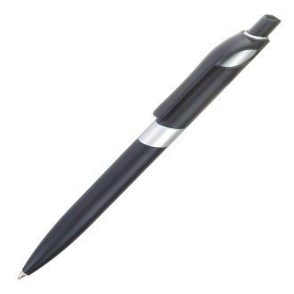 R73396 - Długopis Marbella, srebrny/czarny 