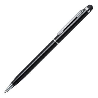R73408 - Długopis aluminiowy Touch Tip, czarny 