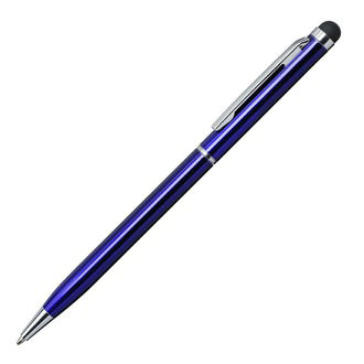 R73408 - Długopis aluminiowy Touch Tip, niebieski 