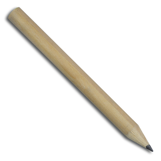 R73773 - Krótki ołówek, brązowy 