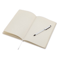 R64214.06 - Zestaw notes z długopisem Abrantes, biały 
