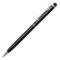 R73408.02 - Długopis aluminiowy Touch Tip, czarny 