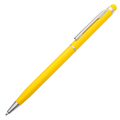 R73408.03 - Długopis aluminiowy Touch Tip, żółty 