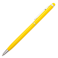 R73408.03 - Długopis aluminiowy Touch Tip, żółty 